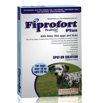 FIPROFORT PLUS SPOT-ON FOR DOGS (10-20kg)